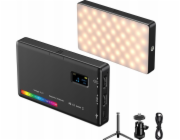 Apexel LED 140 Rgb / 3100 Mah 1/4 Iso + stativ + 3D hlava (APL-FL07)