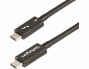 StarTech Thunderbolt – Thunderbolt USB kabel 0,5 m černý (TBLT4MM50CM)