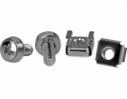 Sada šroubů StarTech M6 x 12 mm + klecové matice 50 ks (CABSCREWM6)