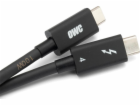Kabel OWC USB-C – USB-C 1 m černý (OWCCBLTB4C1.0M)