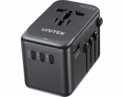 Unitek cestovní nabíječka EU/US/UK/AUS PD 100W
