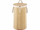 Koš na prádlo Zeller Bamboo, světle hnědý, 55 litrů, svět...