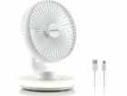 InnovaGoods InnovaGoods Dobíjecí stolní ventilátor s LED ...