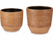 Keramické hrnce Ibergarden DOTS&LINES, 2 kusy: O 20 cm a O 25 cm