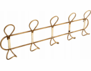 Ratanový nástěnný věšák Atmosphera, 5 háčků