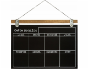 Atmosphera Závěsná tabule s kalendářem, 69 x 50 cm