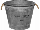 Atmosphera Zinc kryt, vintage kbelík, O 48 cm