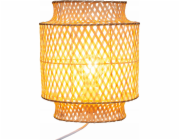 Stolní lampa Atmosphera LIBY boho stolní lampa, bambusové stínidlo, 28 cm