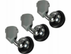 Manfrotto Wheels pro Manfrotto 018 osvětlovací stojan 3ks...