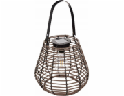 Atmosphera Solar lucerna Viky, kovová, výška 26 cm