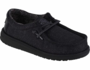 HEY DUDE Hey Dude Wally Youth Basic 40041-001 Black 32