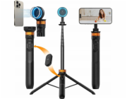 Selfie tyč Kf Selfie Stick stativ 162cm Magnetický Magsafe telefon Smartphone + dálkový ovladač / Kf09.139