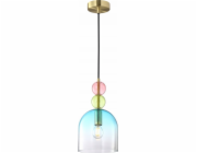 Italux Italux Manso PND-37462A-MC-GD závěsná lampa závěsná 1x40W E14 vícebarevná/zlatá