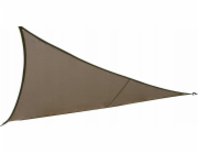 DLGTP Trojúhelníková stínící plachta CURACAO, 3 x 3 x 3 m, polyester