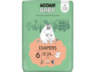 Muumi MOOMIN Baby, Pleny 6 JUNIOR (12-24kg), 34 ks. EKO