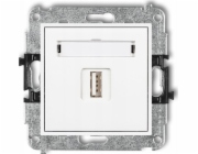 Karlik nabíječka Karlik Mini MCUSB-3 USB nabíječka jednoduchá 5V 2A bílá