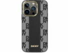 DKNY DKNY kožený kostkovaný mono vzor MagSafe – pouzdro n...