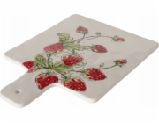 Boltze prkénko STRAWBERRY servírovací a krájecí prkénko, jahodový vzor, 34 x 24 cm