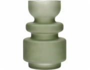 Skleněná váza Boltze Bodena, matná, 25 cm