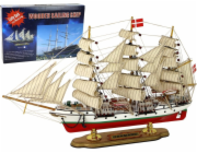 Dřevěná sběratelská plachetnice LeanToys Ship Boat