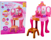 Dětská toaleta LeanToys s příslušenstvím snímače gest Růžová