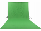 GlareOne GlareOne Green Screen - zelené látkové pozadí 3x6