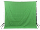 GlareOne GlareOne Green Screen - zelené látkové pozadí 3x3