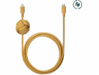 Native Union USB-C – Lightning kabel 3 m žlutý (NCABLE-CL...