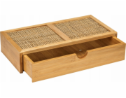 Zásuvka na kosmetiku Wenko ALLEGRE BAMBOO, 28 x 6 x 14 cm, WENKO