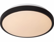 DELIGHT Lucide Dasher 79110/30/30 stropní svítidlo stropní svítidlo 1x12W LED 2700K 700lm IP44 bílá/černá
