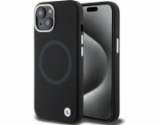 BMW BMW Signature Liquid Silicone MagSafe – pouzdro na iPhone 15 Plus (černé)