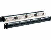 EFB Patch panel 1U 24x RJ45 Cat.5e UTP (37584.1)