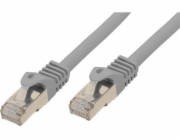 Patchcord pro dobré připojení, Cat7, S/FTP, PIMF, 20m, šedý (8070R-200)