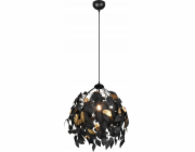 DELIGHT Trio Rl Leavy R10461932 závěsná lampa závěsná 1x28W E27 černá