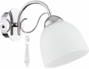 Nástěnné svítidlo Alfa Nata 1-světelné chromové nástěnné svítidlo Alfa