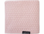 LullaLove Deka/zavinovačka merino PREMIUM - pudrově růžová Lullalove
