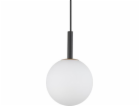 Závěsná lampa Sigma Black Gama závěsná lampa mléčná koule...