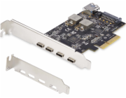 StarTech USB HUB Adaptér StarTech 5portová USB PCIe karta, 10 Gb/s