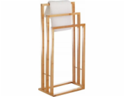 Bambusový věšák na ručníky Zeller, 42 x 24 x 81,5 cm