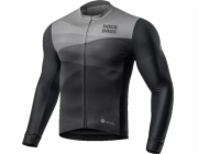 RockBros Rockbros 15120009004 Cyklistický dres s dlouhým rukávem jaro/léto XL – černý