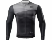 RockBros Rockbros 15120009005 Cyklistický dres s dlouhým rukávem jaro/léto XXL - černý