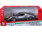 Bburago Ferrari 296 GTB Assetto Grey/Yellow 1:18 BBURAGO