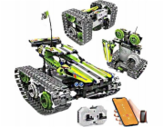 Robot pásového vozidla Teka Technical block R/C 3v1