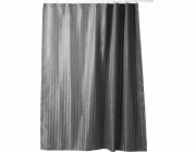 Kleine Wolke Sprchový závěs, textil, černý, 180x200 cm, WENKO