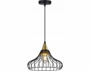 GTVP Lotte OS-LOT-11-DEC závěsná lampa závěsná 1x40W E27 černá/zlatá