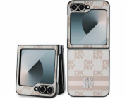 DKNY DKHCZF6PCPTSSP Z Flip6 F741 růžová/růžová kostkovaný vzor tištěné pruhy