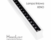 HanksLight LED stropní svítidlo, HanksLight, lineární, bílé, hliníkové, závěsné, 1264mm, up21/down36W, AC230V, 4000K