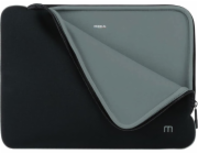 Taška Mobilis Kožená taška na notebook Mobilis 35,6 cm (14) Kapesní pouzdro černá, šedá