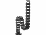 Equip Equip 650808 organizér kabelů Floor Black 1 ks.