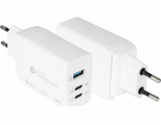 Nabíječka Alcasa PCA-W007W Mobilní nabíječka Univerzální bílá Interní rychlé nabíjení AC